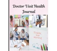 Doctor Visit & Health Journal for Seniors | 8.5 x 11 inch size, 120 pages: Appointments, Notes & Medication Tracking - Large Print