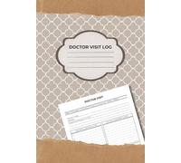 Doctor Visit Log: A Patient Health Record Journal to Track Appointments, Test Results & Medical Notes: Record Visits, Symptoms, Concerns, Doctor’s Assessment & Advice, Medications, and Next Steps