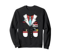 Doctor White Lab Coat | Halloween Costume T-Shirt Chemist Sweatshirt