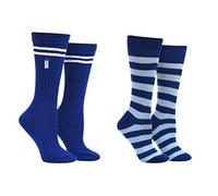 Doctor Who 13th Doctor Socks Merchandise (2 Pair) - (Women) 13th Dr Who Gifts Tardis Crew Socks - Fits Shoe Size: 4-10 (Ladies), Multicolored, M