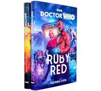 Doctor Who 2 Books Collection Set (Ruby Red & Caged)