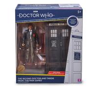 Doctor Who 2nd Dr & Tardis Set - Classic Doctor Who Action Figure & Tardis Set - Doctor Who Merchandise - Character Options - 5.5