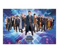 Doctor Who 60Th Anniversary Poster Multi