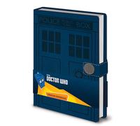 Doctor Who A5 Notebook - Official TARDIS Hardcover Premium Notebook