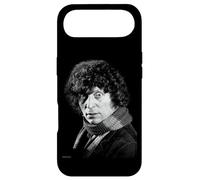 Doctor Who Actor Tom Baker Staring Black & White Case for iPhone Air