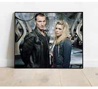 Doctor Who Billie Piper Christopher Eccleston Punk New Photo Poster : A Huge 30" by 24" #SEP604