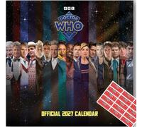 Doctor Who Calendar 2027 Classic Dr Who Gift