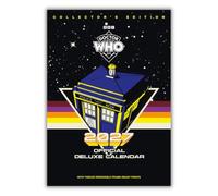 Doctor Who Classic 2027 A3 Deluxe Wall Calendar Official Licensed BBC Calendar, Premium Illustrated Artwork from Classic Doctors & Monsters, Monthly Layout, Removable Poster Pages, Large A3 Format