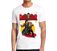 Doctor Who Comic Cartoon Anime Parody Movie Joke Funny Gift Tee T Shirt White
