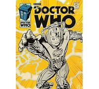 Doctor Who "Cyberman Comic Canvas Print, Multi-Colour, 60 x 80 cm