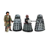 Doctor Who Destiny of the Daleks Fourth Doctor - Davros - 2 Daleks Action Figure 4-pack