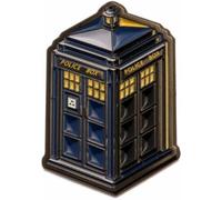 Doctor Who Enamel Pin Badge (Tardis Design) 1.5cm x 3cm - Official Merchandise