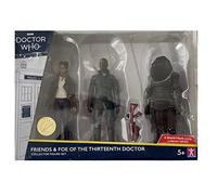 Doctor Who Friends and Foes of the 13th Dr Set - Thirteenth Doctor Companion & Foe Action Figures