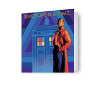 Doctor Who Birthday Card, TARDIS Design, Retro Art Style