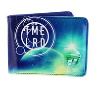 DOCTOR WHO Green Fashion Cosmos Bi-Fold Wallet