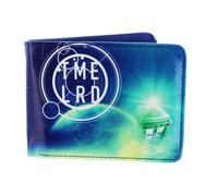 DOCTOR WHO Green Fashion Cosmos Bi-Fold Wallet