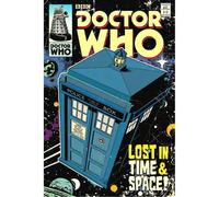 Doctor Who Lost In Time & Space Poster In Aqua Aqua One Size
