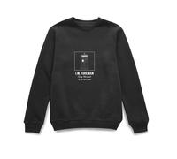 Doctor Who Official Tardis Interiors Unisex Sweatshirt in Black | Size: 2XL Doctor Who Black 2XL
