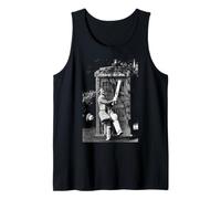 Doctor Who Peter Davison Cricket Tardis 1981 Tank Top