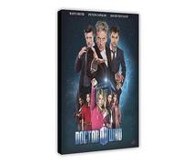 Doctor Who Poster British Science Fiction TV Series Cover Home Living Room Club Cafe Art Wall Deco P Canvas Poster Wall Art Decor Print Picture Paintings for Living Room Bedroom Decoration Frame-style