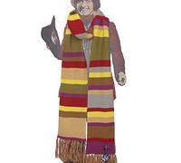 DOCTOR WHO Scarf - Official BBC Fourth Doctor Scarf Full Size by LOVARZI