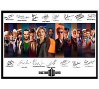 Doctor Who signed/Autographed print All Doctors (Dr Who) (A4 Print 29.7cm x 21cm)