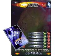 Doctor Who Single Card : Devastator 077 (902) Clone Machine Dr Who Battles in Time Rare Card