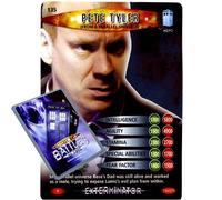 Doctor Who - Single Card : Exterminator 135 Pete Tyler from a Parallel Universe Dr Who Battles in Time Rare Card