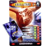 Doctor Who - Single Card : Exterminator 154 Krillitane 2 Dr Who Battles in Time Common Card
