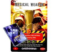 Doctor Who - Single Card : Exterminator 210 Musical Weapon Dr Who Battles in Time Common Card