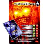 Doctor Who - Single Card : Exterminator 212 Possessed Drawing Dr Who Battles in Time Common Card