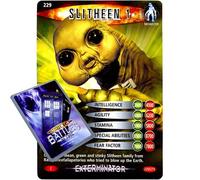 Doctor Who - Single Card : Exterminator 229 Slitheen 1 Dr Who Battles in Time Common Card
