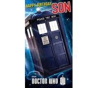 Doctor Who "SON" Birthday Card