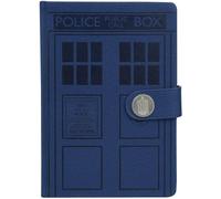 Doctor Who Tardis A5 Notebook In Blue Blue One Size
