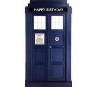 Doctor Who "Tardis" Birthday Card