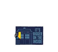 Doctor Who Doormat - TARDIS - Official Coir 60 x 40cm Gift Door Mat
