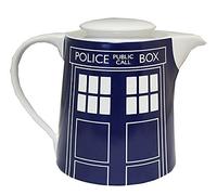 Doctor Who Tardis Door Panel Tea Pot, Blue