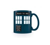 Doctor Who Tardis Mug Navy/black/white (One Size)