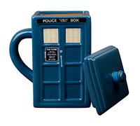 Doctor Who Tardis Mug with Lid, DR87