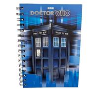 DOCTOR WHO Tardis Notebook - Official A5 Spiral Bound Journal Notepad