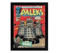 Doctor Who (The Daleks Comic) Framed 30 x 40cm Print