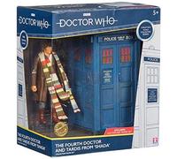 Doctor Who The Fourth Dr and Tardis From SHADA - Collector Figure Set