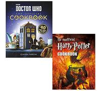 Doctor Who: The Official Cookbook & The Unofficial Harry Potter Cookbook 2 Books Collection Set