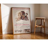 Doctor Zhivago (1965) Retro-Classic Movie Framed Poster Print Wall Art Image Home Decor Artworks Framed Poster Different Sizes and Colours