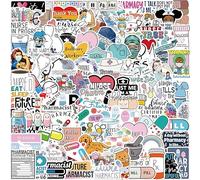 Doctors and Nurses Sticker Pack of 100 PCS - Medical Staff Stickers for Laptops, Nurses Day Water Bottle, Funny Stickers for Computers, Phone, Notebook