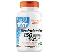 Doctor's Best Benfotiamine 150 + Alpha-Lipoic Acid 300 - 60 vcaps