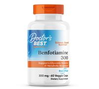 Doctor's Best Benfotiamine with BenfoPure, 300mg - 60vcaps