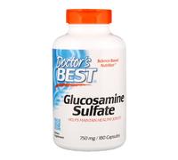 Doctor's Best, Best Glucosamine Sulfate, 750 mg, 180 Capsules