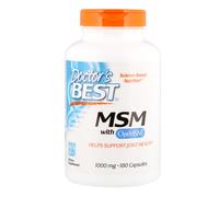 Doctor's Best, Best MSM with OptiMSM, 1,000 mg, 180 Capsules