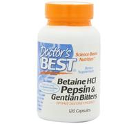 Doctors Best Betaine HCL Pepsin & Gentian Bitters by sallyashop